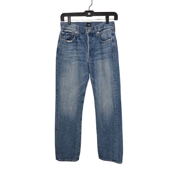 Edwin Tash Straight Jeans Sz 25 Relaxed Fit Organic Cotton Anthropologie Denim - Picture 2 of 11